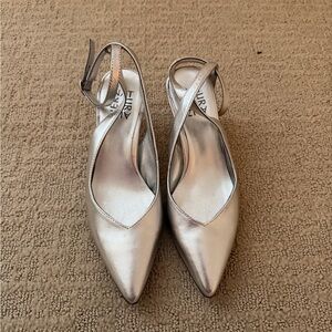 Naturalizer Silver Women's Heels